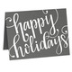 Happy Holidays Folded Shimmer Holiday Cards Image 8 of 10
